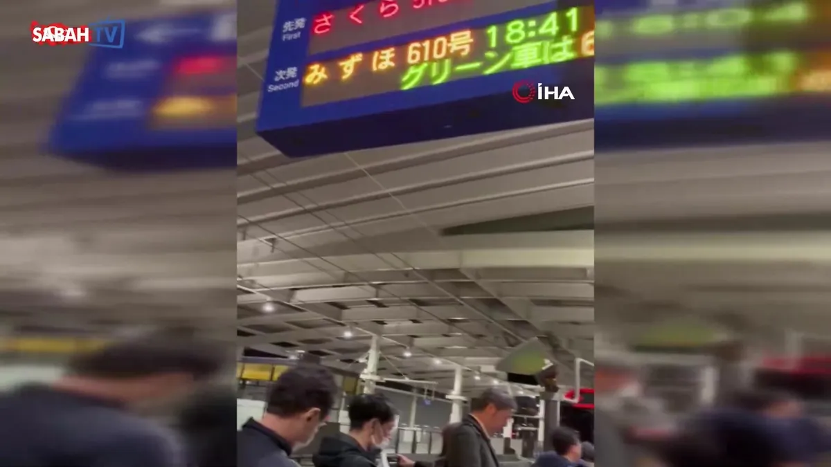 Japonya’da 5.7 büyüklüğünde deprem | Video videosunu izle | Son Dakika Haberleri