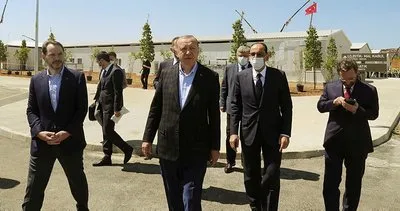 Başkan Erdoğan’ın pandemi hastanesi ziyaretinden dikkat çeken kareler!