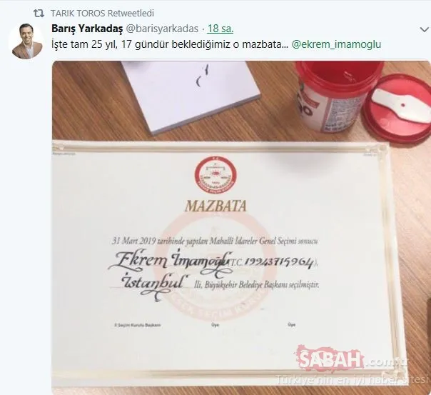 Tepki çeken Ekrem İmamoÄlu kararına en çok FETà ve PKK sevindi!