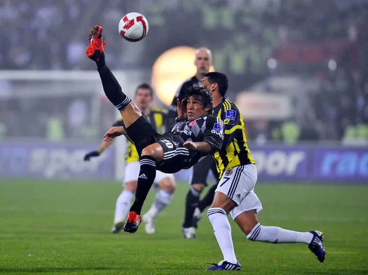 Beşiktaş- Fenerbahçe maçından kareler