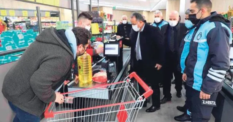 Zincir marketlere sıkı denetim