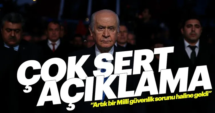 MHP Genel Başkanı Devlet Bahçeli’den flaş açıklama