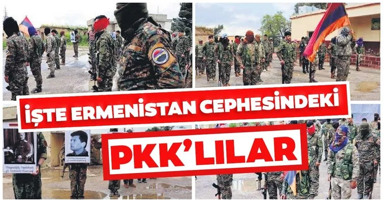 İşte Ermenistan cephesindeki PKK’lılar!