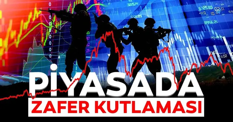 Piyasalarda zafer kutlaması
