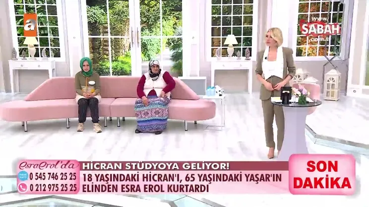 65 yaşındaki Yaşar Şahin’in mağdur ettiği 17 yaşındaki Hicran Esra Erol’da! Hicran ailesine Esra Erol’da kavuştu! | Video