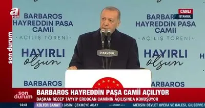 Barbaros Hayreddin Paşa Camii açıldı! 20 bin kişi aynı anda ibadet edebilecek | Video