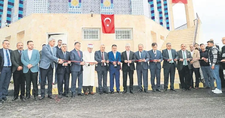 Kubbetül Sahra Cami açıldı