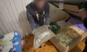 Uyuşturucuları yatak bazasında buldular #istanbul