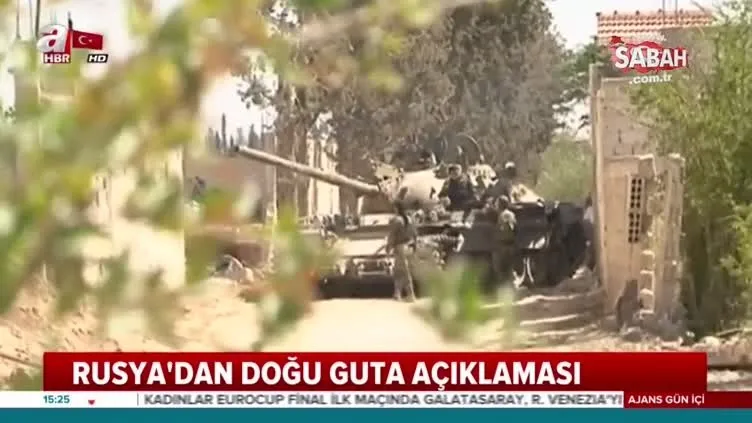 Rusya'dan Doğu Guta açıklaması