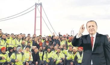Başkan Erdoğan’dan işçilere: Tarih yazdınız