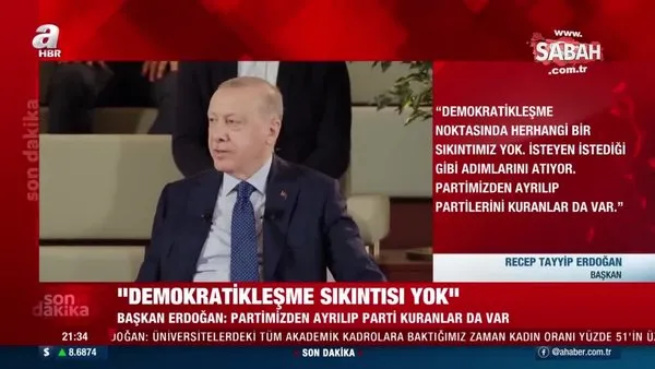 Başkan Erdoğan: Gençler üzerinde yaptığımız yatırımlar ortadadır | Video