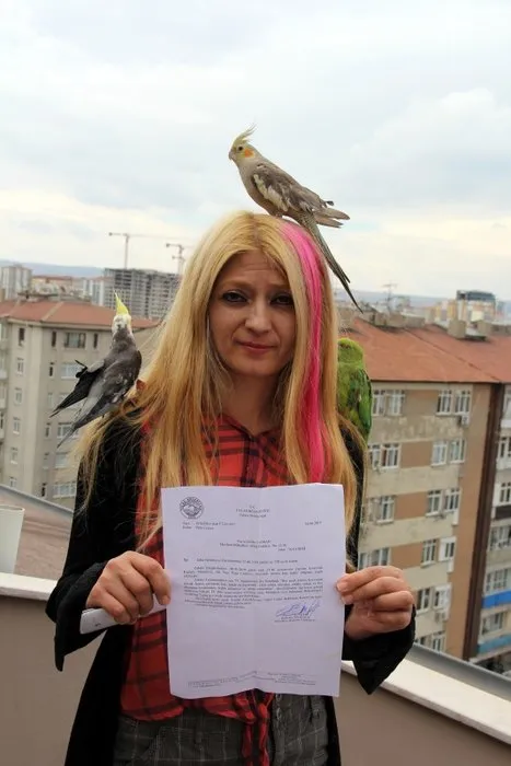 Sokakta papağanla ücretli hatıra fotoğrafına para cezası