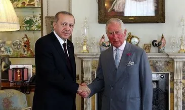 Cumhurbaşkanı Erdoğan Kral 3. Charles ile görüştü