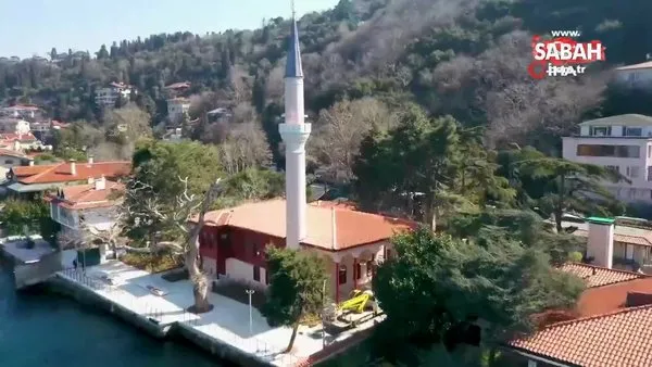 Yeniden ibadete açılmak için gün sayan tarihi Vaniköy Camii böyle görüntülendi | Video