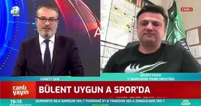 Denizlispor Teknik Direktörü Bülent Uygun A Spor’a konuştu!