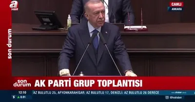Başkan Erdoğan’dan AK Parti Grup Toplantısı’nda önemli açıklamalar | Video
