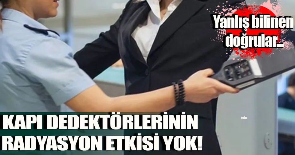metal kapi dedektorlerinde radyasyon