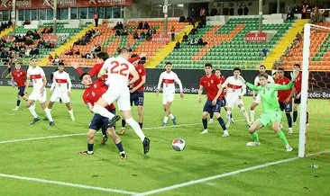 Türkiye U21, Norveç’i 2 golle geçti