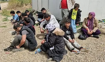 Yunanistan, kadın ve çocukların da bulunduğu 18 kaçak göçmeni Meriç'ten Türkiye’ye itti #edirne