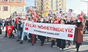 250 aileden evlat yürüyüşü #diyarbakir