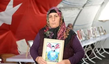 Evlat nöbetindeki anne oğluna seslendi: Senin yerin orası değil, benim yanım #diyarbakir