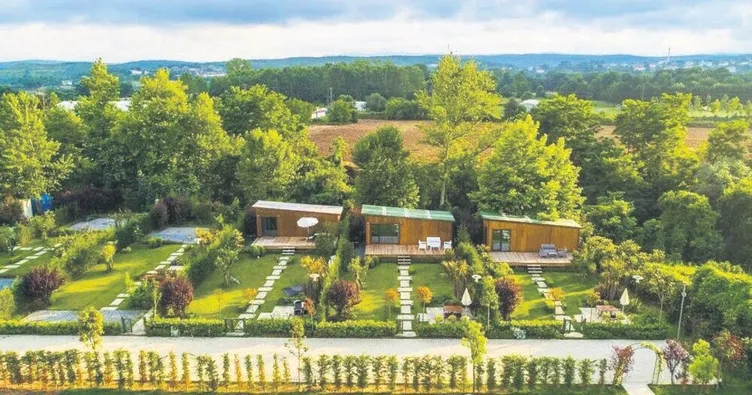 Sade çevreci ve huzurlu bir tatil
