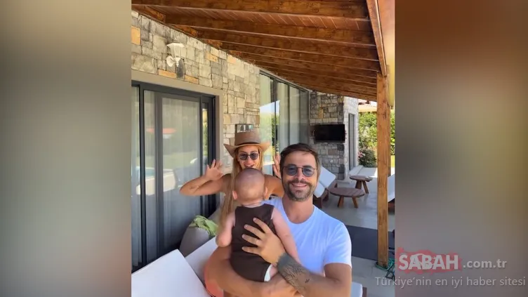 Ahmet Kural ve eşi Çağla Gizem Şahin’den bebekleriyle ilk paylaşım! İşte Ahmet Kural’ın minik oğlu!
