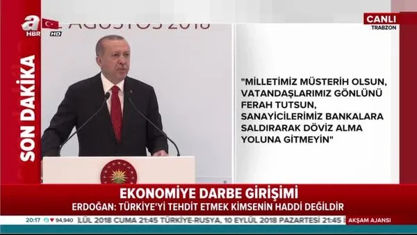 Başkan Erdoğan: B ve C planını uygularız