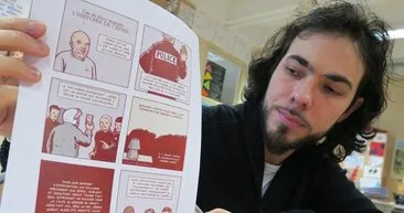 Fransa'da Müslüman çocukların gözaltına alındığı olay çizgi roman oldu