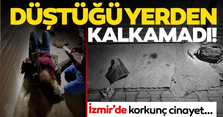 Son dakika haber: İzmir’de sokak ortasında kadın cinayeti! Polis katilin peşine düştü!