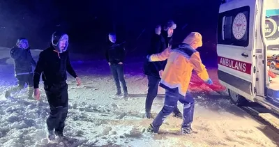 Tipide mahsur kalan işçiler 7 saatte kurtarıldı #sivas