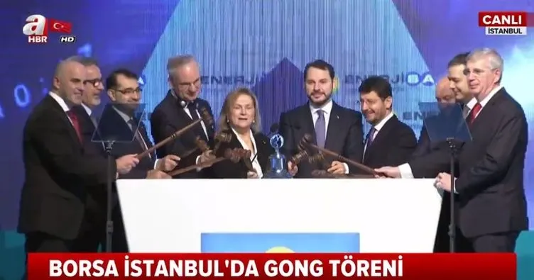 Borsa İstanbul’da Enerjisa gong töreni