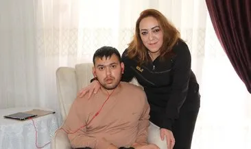 Otizmli oğluna hem annelik hem babalık yapıyor #aksaray