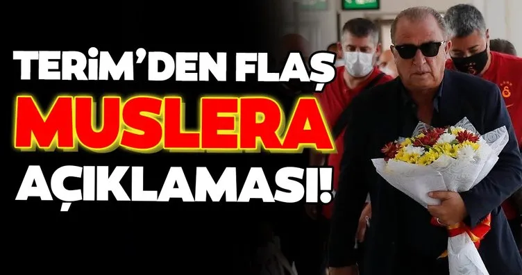 Galatasaray’da son dakika: Fatih Terim’den flaş Muslera sözleri!