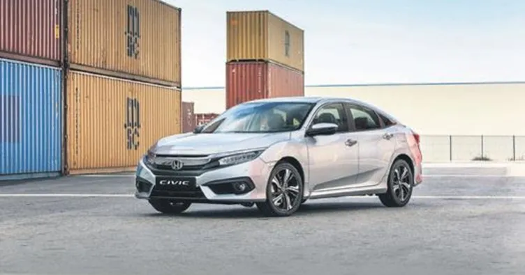 Civic Sedan İngiltere yolunda