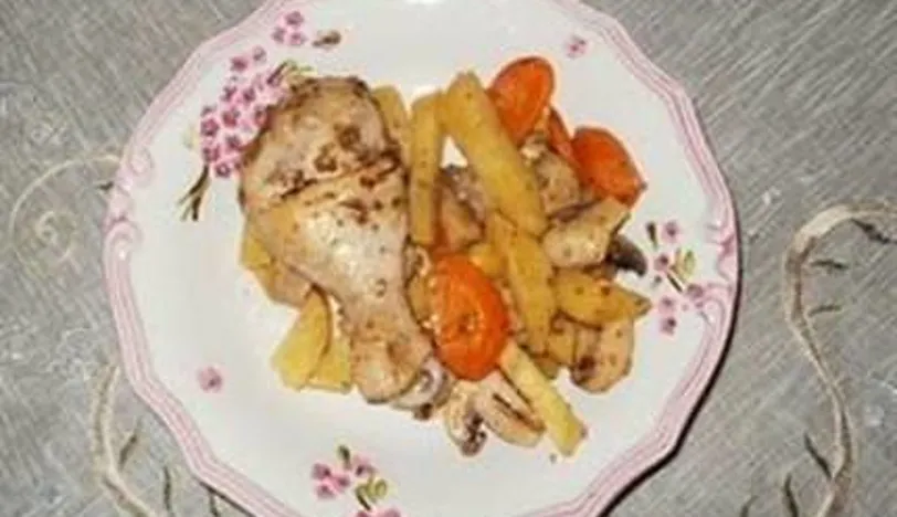 Greyfurt ve Hardal Soslu Tavuk