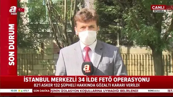 İstanbul merkezli 34 ilde dev FETÖ operasyonu | Video