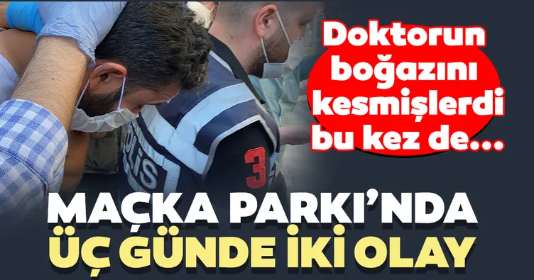 Beyoğlu’nda bıçaklı saldırgan dehşeti