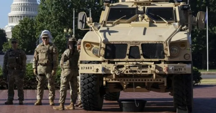 Washington’da görevli asker sayısı artıyor: Ulusal Muhafızların tamamı silahlandırıldı