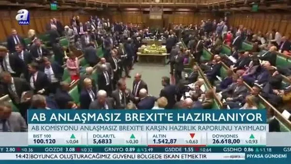 AB anlaşmasız Brexit'e hazırlanıyor