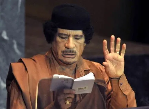 BM Genel Kurulu’nda Kaddafi şov