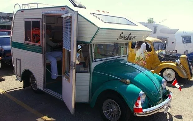 Volkswagen kaplumbağa karavana dönüştü