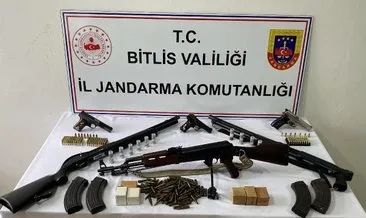 Yer Bitlis: Silahlı poz verenlere operasyon!