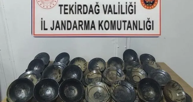 Denizden tarihi eser çıkaran kişi yakalandı