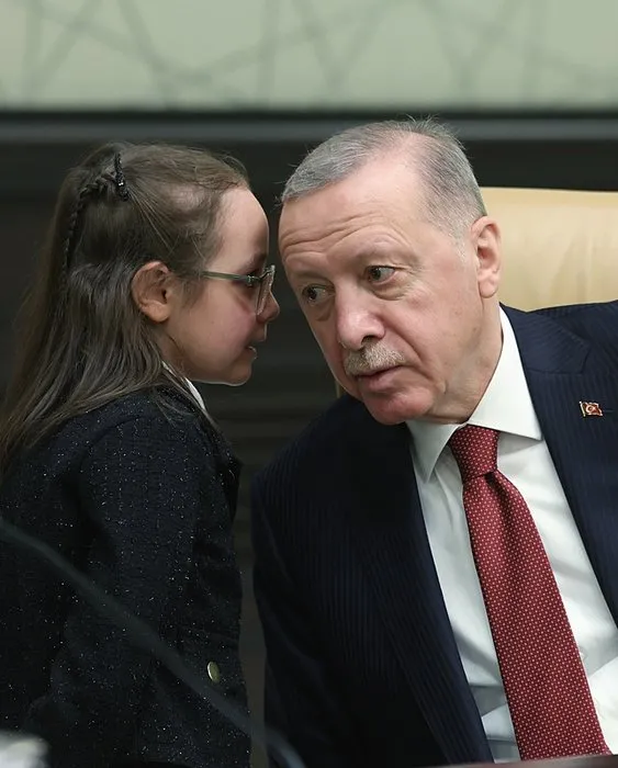 Başkan Erdoğan’ı duygulandıran hediye: Minik Buğlem o anları anlattı! En büyük hayalini açıkladı