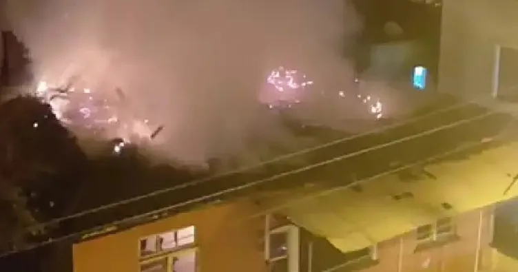 Samsun’da iki katlı evde yangın: 1 ölü