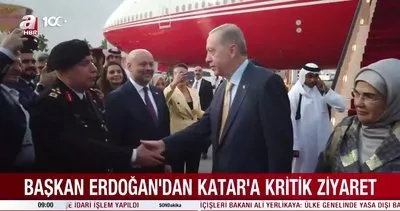 Başkan Erdoğan’dan Katar’a kritik ziyaret! Türkiye ve Katar arasında 12 anlaşma | Video