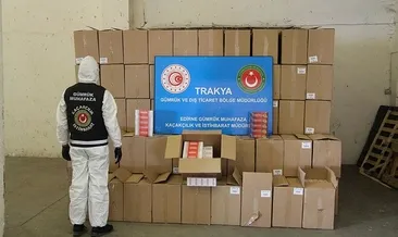 Tam 3 milyon 270 bin adet bulundu