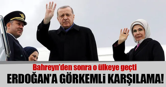 Cumhurbaşkanı Erdoğan Suudi Arabistan’da