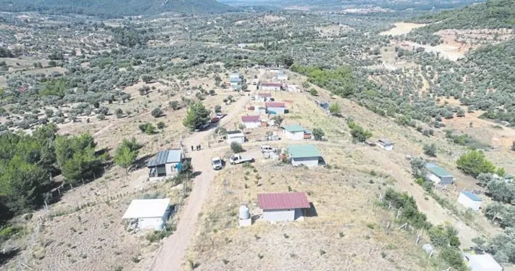 Buca kırıklar’da talanın fotoğrafı